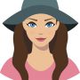 97305655-avatar-icon-of-girl-in-a-wide-brim-felt-hat